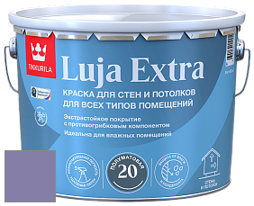 Краска Tikkurila Luja 20 Extra полуматовая краска для влажных помещений цвет S345 
