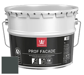 Краска Tikkurila Euro Prof Facade краска фасадная цвет NCS S 8005-B80G 