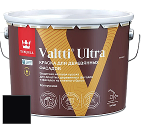 Краска Tikkurila Valtti Ultra краска для деревянных фасадов цвет RAL 9005 