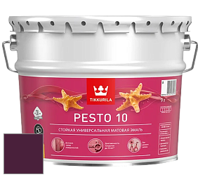 Краска Tikkurila Euro Pesto 10 эмаль цвет RAL 4007 