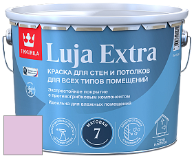 Краска Tikkurila Luja Extra 7 матовая краска для влажных помещений цвет NCS S 0530-R40B 