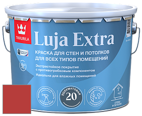 Краска Tikkurila Luja 20 Extra полуматовая краска для влажных помещений цвет N327 