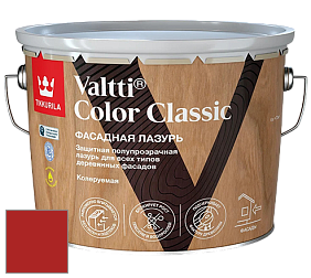 Краска Tikkurila Valtti Color Classic лазурь колеруемая для деревянного фасада цвет RAL 3000 