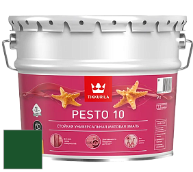 Краска Tikkurila Euro Pesto 10 эмаль цвет RAL 6035 