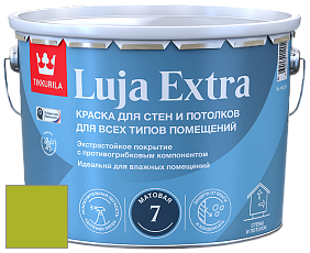 Краска Tikkurila Luja Extra 7 матовая краска для влажных помещений цвет NCS S 1075-G50Y 