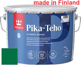 Краска Tikkurila Pika-Teho краска для деревянных фасадов цвет RAL 6029 