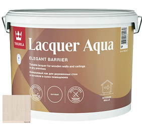 Краска Tikkurila Lacquer Aqua (матовый) лак интерьерный цвет 3466 Ваниль
