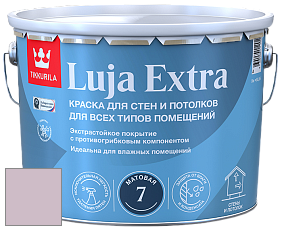 Краска Tikkurila Luja Extra 7 матовая краска для влажных помещений цвет Y425 