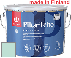 Краска Tikkurila Pika-Teho краска для деревянных фасадов цвет Y370 Капри