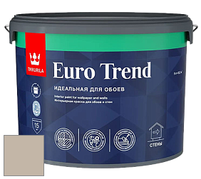 Краска Tikkurila Euro Trend краска для стен и потолков цвет V484 Плавающий лес