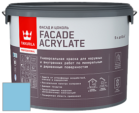 Краска Tikkurila Facade Acrylate краска внутренних и наружных работ цвет X361 
