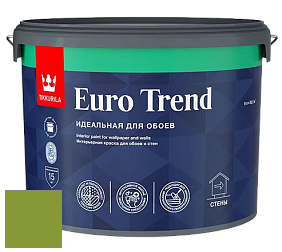 Краска Tikkurila Euro Trend краска для стен и потолков цвет NCS S 2070-G40Y 