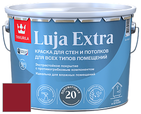 Краска Tikkurila Luja 20 Extra полуматовая краска для влажных помещений цвет RAL 3003 