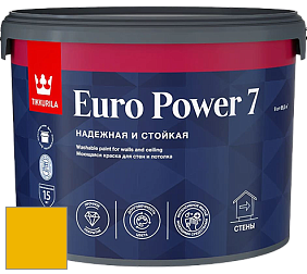 Краска Tikkurila Euro Power 7 краска для стен и потолков цвет N302 
