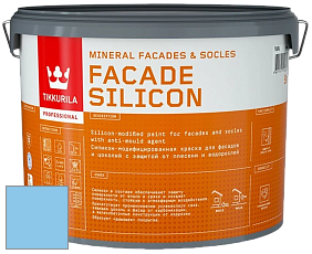 Краска Tikkurila Facade Silicon краска фасадная цвет NCS S 0540-R90B 