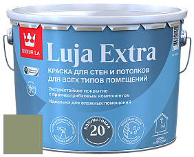 Краска Tikkurila Luja 20 Extra полуматовая краска для влажных помещений цвет S385 Оранжерея