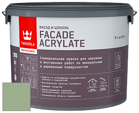 Краска Tikkurila Facade Acrylate краска внутренних и наружных работ цвет 4923 