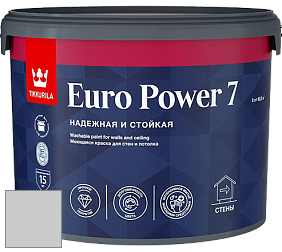 Краска Tikkurila Euro Power 7 краска для стен и потолков цвет H499 