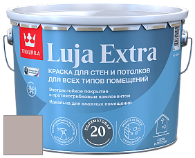 Краска Tikkurila Luja 20 Extra полуматовая краска для влажных помещений цвет NCS S 3005-Y80R 