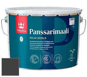 Краска Tikkurila Panssarimaali краска по металлу цвет 0521 Черный