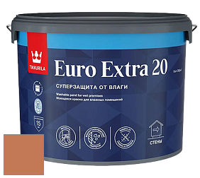 Краска Tikkurila Euro Extra 20 краска для стен и потолков цвет L405 