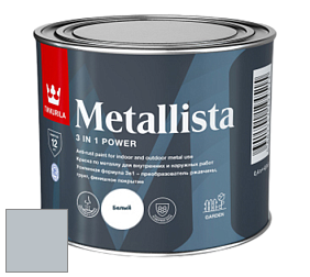 Краска Tikkurila Metallista краска по металлу цвет K498 Гавань