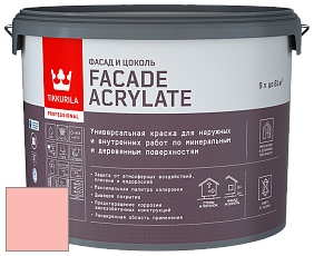 Краска Tikkurila Facade Acrylate краска внутренних и наружных работ цвет NCS S 0530-Y90R 