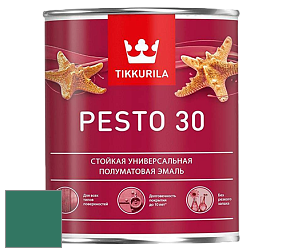 Краска Tikkurila Euro Pesto 30 эмаль цвет RAL 6000 