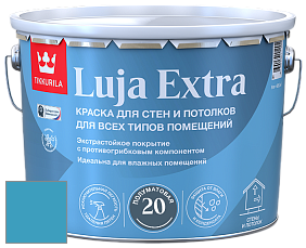 Краска Tikkurila Luja 20 Extra полуматовая краска для влажных помещений цвет NCS S 2050-B 