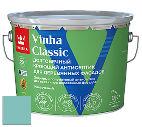 Краска Tikkurila Vinha Classic краска для деревянных фасадов цвет RAL 6027 