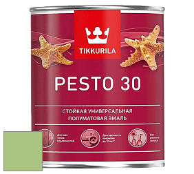 Краска Tikkurila Euro Pesto 30 эмаль цвет S382 