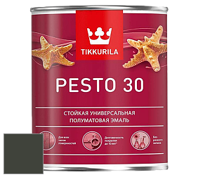 Краска Tikkurila Euro Pesto 30 эмаль цвет RAL 6006 