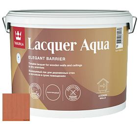 Краска Tikkurila Lacquer Aqua (полуглянцевый) лак интерьерный цвет 3450 Нуга