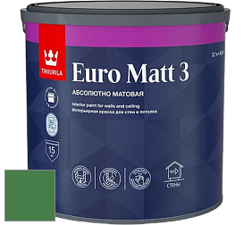 Краска Tikkurila Euro Matt 3 краска для стен и потолков цвет N380 