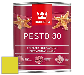 Краска Tikkurila Euro Pesto 30 эмаль цвет NCS S 0570-G70Y 