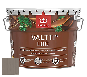 Краска Tikkurila Valtti Log грунтовочный антисептик по дереву цвет 5087 Poro