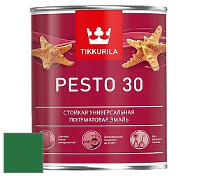Краска Tikkurila Euro Pesto 30 эмаль цвет RAL 6001 
