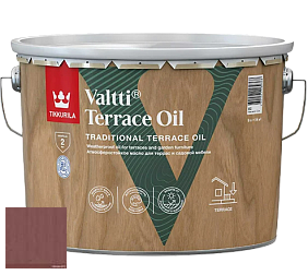 Краска Tikkurila Valtti Terrace Oil масло для наружных работ по дереву цвет 5075 Kihokki
