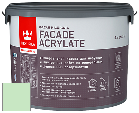 Краска Tikkurila Facade Acrylate краска внутренних и наружных работ цвет G375 