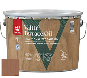 Краска Tikkurila Valtti Terrace Oil масло для наружных работ по дереву цвет 5071 Tatti