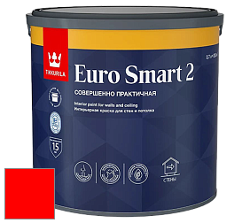 Краска Tikkurila Euro Smart 2 краска для стен и потолков цвет RAL 3026 