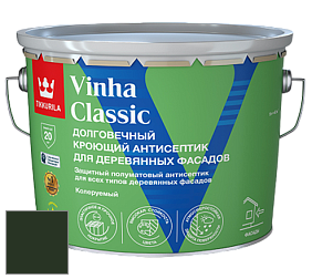 Краска Tikkurila Vinha Classic краска для деревянных фасадов цвет RAL 6007 