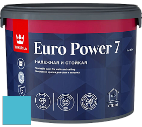 Краска Tikkurila Euro Power 7 краска для стен и потолков цвет J365 