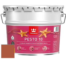 Краска Tikkurila Euro Pesto 10 эмаль цвет S409 