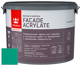 Краска Tikkurila Facade Acrylate краска внутренних и наружных работ цвет K371 
