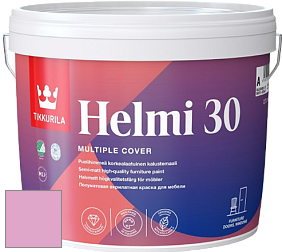 Краска Tikkurila Helmi 30 краска для мебели цвет J338 Барби