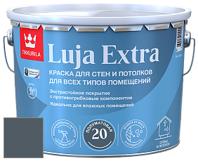 Краска Tikkurila Luja 20 Extra полуматовая краска для влажных помещений цвет NCS S 7010-R90B 