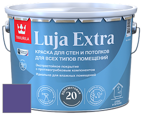 Краска Tikkurila Luja 20 Extra полуматовая краска для влажных помещений цвет NCS S 3555-R60B 