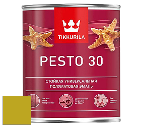 Краска Tikkurila Euro Pesto 30 эмаль цвет M389 