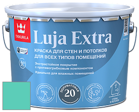 Краска Tikkurila Luja 20 Extra полуматовая краска для влажных помещений цвет J371 